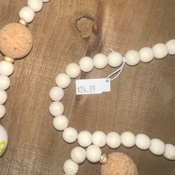 Beaded Necklace with Green Accents - Picture 3 of 4